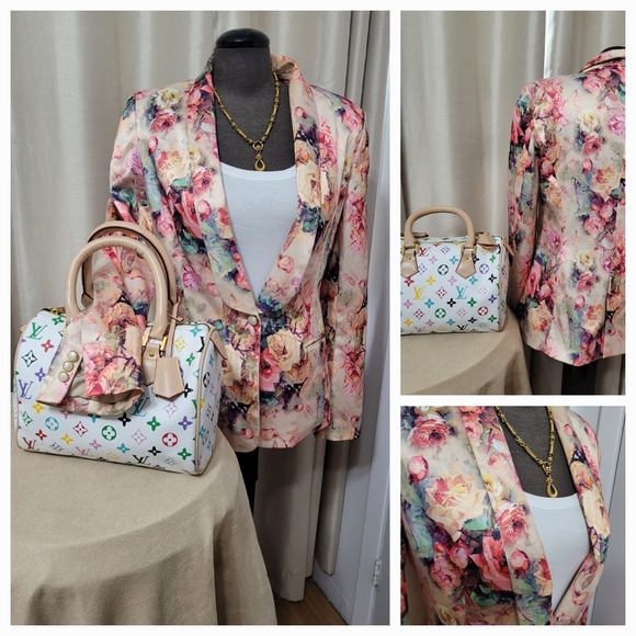 Floral blazer  /M - Picture 3 of 4